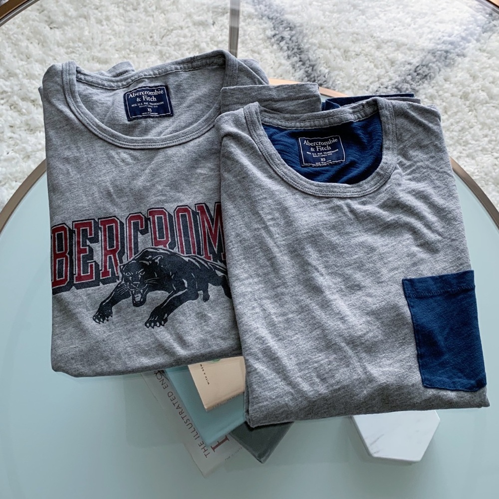 Abercrombie & Fitch t-shirt pack.